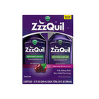 Vicks Zzzquil Liquid Sleep Aid  50mg Diphenhydramine  Warming Berry  2-pack