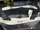 Fashion Designer Travel Pet Carrier Dog   Cat Purse Pet Life Polka Dot Tote Bag