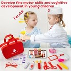 Sundaymot Doctor Kit For Kids 36 Pcs Pretend Playset For Toddlers Doctor Kit    