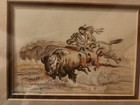 Albert White Signed Native American Painting