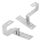 Solar Panel Bracket Weather Resistant Pv Panel Mounting Bracket For Brick Stone