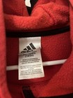 Adidas Pullover Boys Xl  Red Logo Vintage Y2k 90s Hoodie  18 20 