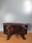 16 8   Chinese Antique Wood Table Natural Yellow Rosewood Wood Small Table