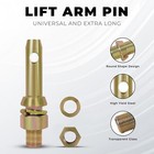 5-1 2  Cat 1 Hitch Pins   Heavy-duty Forged 3-pack For Tractors