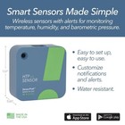 Smart Temperature And Humidity Sensor With App Monitoring - Wireless Thermometer