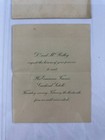 Antique Invitation To Meet Cardinal Satolli Vatican Delegate Catholic Ephemera