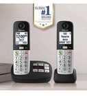 Panasonic Kx-tgd832 Dect 6 0 Cordless Phone W  Answering System 2hs Black