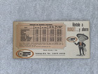 Budget Rent A Car Systems Vtg Us Rates Spanish Flyer Rental Sheet Paper 8x5 Usa