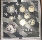 2014 Silver U s Mint Limited Edition Proof Set Ogp W  Coa American Eagle