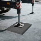 2pcs 18x18 Inch Outrigger Pads 20 Ton Capacity Uhmwpe Crane Rv Jack Pads Black