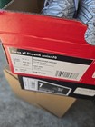 New Balance Furon V7 Dispatch Junior Fg Kids Soccer Cleats Gray With Socks 6 Nib