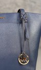 Michael Kors Ciara Navy Large East West Top Zip Tote