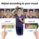 2pcs Social Battery Slider Pin funny Interactive Mood Pins For Jackets backpack