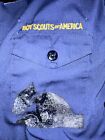 Cub Scout Boy Scouts Bsa Uniform Shirt Youth Large Short Sleeve W67
