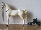 Vintage 1950 s Hartland 800 Series Red white Champ Cowboy And Cowgirl Complete  