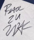 Rare Tupac Shakur Signed Cocktail Napkin Rap Legend