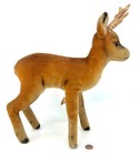 Steiff Roebuck Deer Us Zone Tag 1953 Mohair Plush 35cm 14in Male Buck Vintage