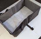 Eddie Bauer Infant Portable Travel Bed Bassinet Changing Station Foldable Brown