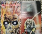 Vintage 1988 Iron Maiden Holdings Eddie Poster Lot Oftwo   sweeeet  