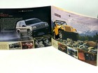 2002 Jeep Sales Brochure Catalog Advertising Wrangler Grand Cherokee Liberty