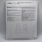 Mccall s 7502 Pattern Dress V-neck Princess Seams Party Size Petite 14-22 New