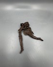 Antique India Shiva Nut Crushing Forceps Bronze 19th Century 6 1  Nutcracker