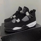 Fq8138-001 Nike Air Jordan 4  white Thunder  Men s Basketball Shoes Size Us7-12