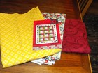 New Villa Rosa Crimson Glory Quilt Kit 52 X 64 Inches 4 Yards Fabric