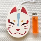 White Fox Toyokawa Inari Omamori Ema Wish Comes True Amulet Prosperity Japan