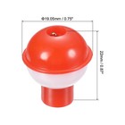 0 75 Inch Fishing Bobbers  24 Pack Plastic Push Button Round Fishing Float