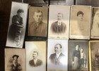 Antique Photo Lot Mostly 1800s 1900s Foreign Including Austria