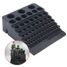 Storage Holder Drill Bit Collet Tool Box Rack Organizer Stand Container 84 Holes