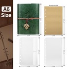 Pu Leather Journal Notebook  Refillable Travel Writing Journals Diary  Gifts    