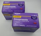 2x Amazon Basic Care Omeprazole 20 Mg  42ct  84 Total  For Heartburn
