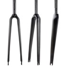 700c Bicycle 1in Threadless Road Bike Carbon Fiber Fork 1    25 4 Mm   Matte
