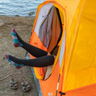 Knee-high Compression Socks Outdoor Half-cushion Ideal For Hiking  Ski  Travel