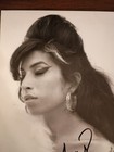Amy Winehouse Signed 8x10 Coa W  Matching Numbered Sticker 