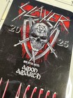 Slayer Commemorative 2025 Tour  All Access Backstage Pass  And Lanyard