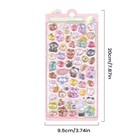 3d Sticker Bubble Stickers Adhesive Decal Sheets Cute Mini Stickers Decor