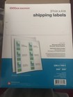 Office Depot Inkjet laser Shipping Labels  3 1 3  X 4   White  150-pack