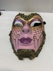 Mask Hand Painted Wall Decor Masquerade Mardi Gras