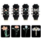 Guitar Headstock Decal Sticker Guitar Neck Sticker Diy Guitars Accessories