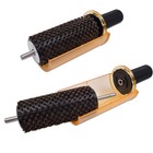 Racewax 150mm Wide Roto Brush Snapout Quick-change Axle brass horse Hair  Nylon 