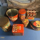 Lot Of  7  Vintage Coke Tins Coke Coca Cola