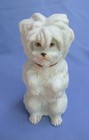Heubach  Maltese Bolognese Dog Germany Marked 5 75  Figurine