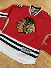 Reebok Chicago Blackhawks Authentic Nhl Hockey Jersey Mens Small Stitched Sewn