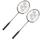 Yonex Gr 303 Combo Badminton Racquet With Full Cover  Set Of 2  black 