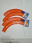 Hot Wheels Hw Curve Tracks 2 Pack W  Connector Lot Of 2 Sets 4 Total Pieces New