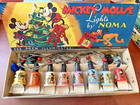 1930 s Disney Mickey Mouse Christmas Lights By Noma Set Of 8 Beautiful Lights
