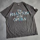 Vintage 1986 Phantom Of The Opera Black Shirt Xl